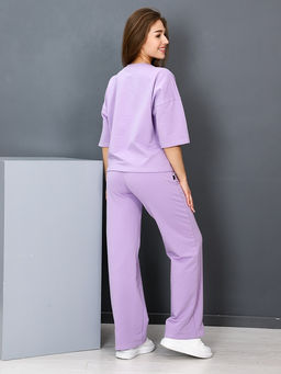 Костюм Женский из футера (2 нитка) цвет Лиловый - Амавес-текстиль фото 11