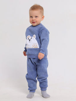 Костюм для мальчика с начесом Футер - Оптима фото 2