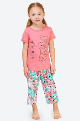 BK1698PJ.С2 Пижама для девочки - Almond фото 3