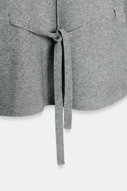 KNIT JUMPER WITH DRAWSTRING - Zara фото 7