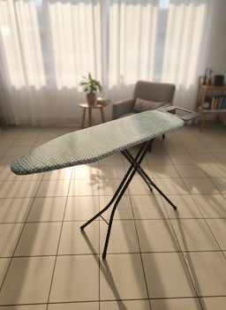 Гладильная доска на стальной сетке с х/б чехлом 110x33cm OLS-335-6