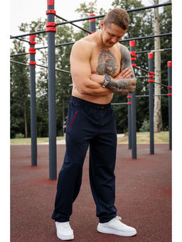 Спортивные брюки Футер 2-х нитка хлопок с лайкрой - Relay фото 12