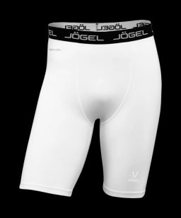 Шорты компрессионные JOGEL CAMP PerFormDRY Tight Short, белый/черный