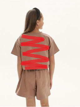 Шорты "Джамп" какао дет