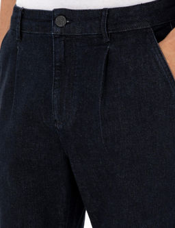 Темно-синие джинсовые брюки-морковки - Cacharel фото 11