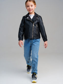 PlayToday / Куртка из экокожи для девочки  фото 2
