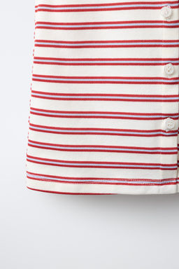POLO PIQU? CUELLO HALTER / rayas - Zara фото 5