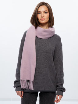 Палантин жен. хл+шерсть 68х190 LG23-976-09 - Labbra фото 4