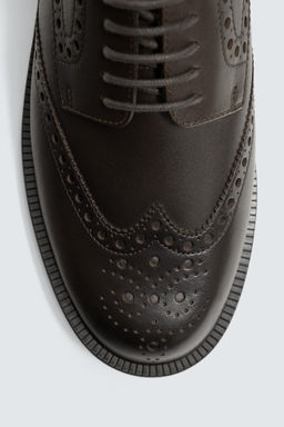 LEATHER DRESS SHOES - Zara фото 5