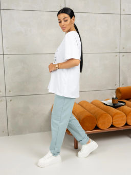 Костюм женский, цвет белый ментол