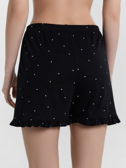 Комплект домашний женский черный с принтом сердечки сердечки на черном 592483 - Mark formelle фото 5