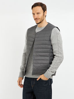 жилет пуховой мужской