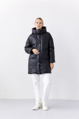 Куртка женская зимняя 25655 (серый опал) - Kankan фото 17