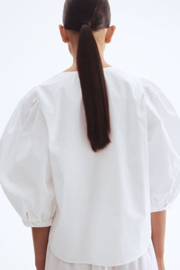 Blusa de popelina - H&m фото 9