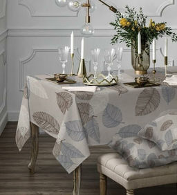 Скатерть Блоссом 150*180см. рогожка хлопок 100%