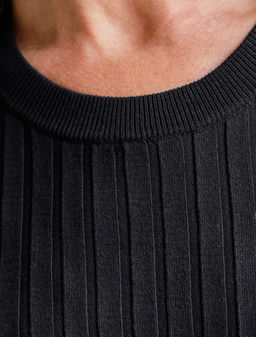 Джемпер тонкой вязки из вискозы с нейлоном