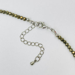 Колье из Пирита 42 см +