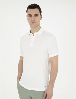 Ekru Slim Fit Ti__rt