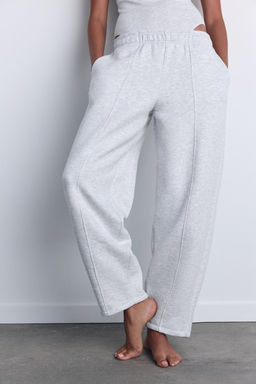 CARROT FIT PLUSH TROUSERS - Zara фото 48