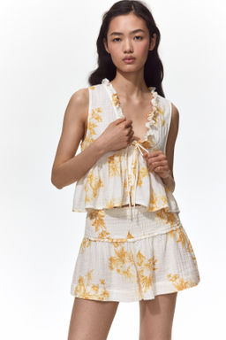 Top de muselina con peplum - H&m фото 2