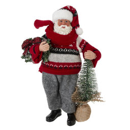 Дед Мороз, L18 W9 H27 см