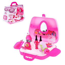 Набор парикмахера - стилиста для девочек, аксессуары в чемоданчике