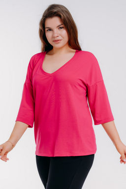 Футболка женская из вискозы Марина малина