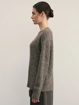 Джемпер с круглой горловиной / Zarina  фото 4