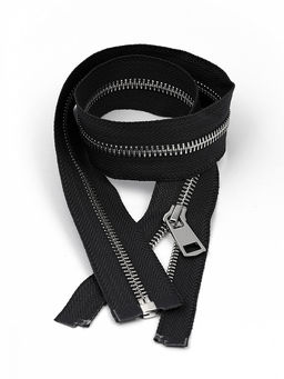 Молния мет. титан №5 никель разъем 65см D301 графит уп.1шт