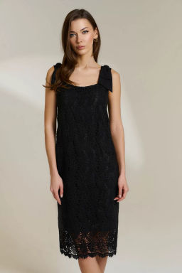 Платье 0828 черный - Diliafashion фото 2