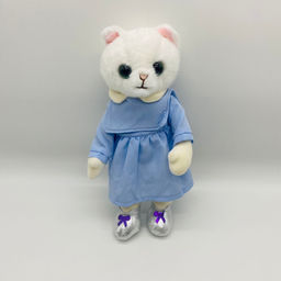 Мягкая игрушка Кошка белая в сарафане - Storyland фото 10