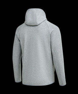 Худи на молнии JOGEL ESSENTIAL Athlete Hooded FZ Jacket, серый  фото 3