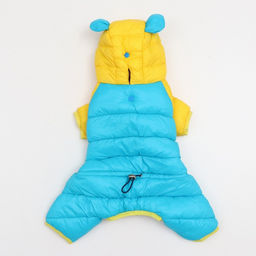 Комбинезон Медвежонок, размер 10 (ДС 25 см, ОГ 34 см, ОШ 24 см), жёлто-голубой - Simaland фото 8