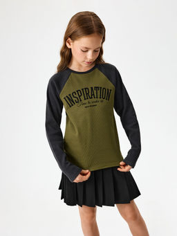 ACOOLA / Джемпер детский для девочек Surdina хаки