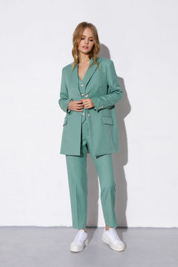 Костюм Pirs 3811 серо-зеленый