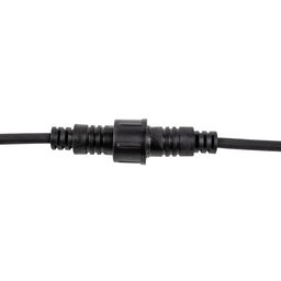 UDL-K230 6/E27/5M IP54 BLACK BELT-LIGHT GREENHOUSE Гирлянда для освещения теплиц, 5м + 3м сетевой шнур. 6 подвесов 1м с патроном E27, шаг 100см. Чёрная. TM Uniel