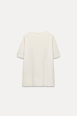 OVERSIZED PLAIN KNIT TOP - Zara фото 6