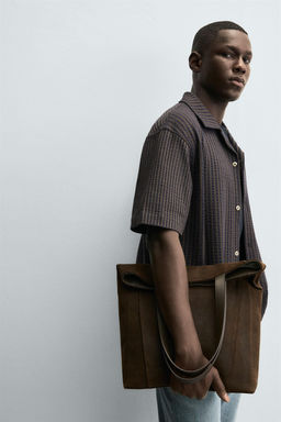 SEERSUCKER COMFORT SHIRT - Zara фото 5