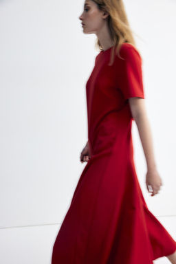 Vestido de sarga con vuelo - H&m фото 4