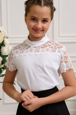 Камелия блузка детская кор. рукав