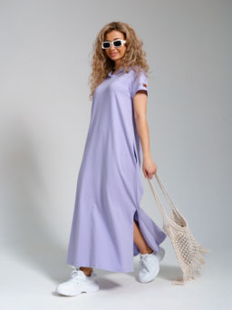 970 Платье-мантия "Лиловый"