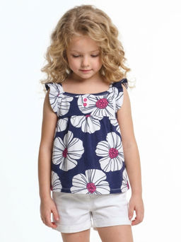 Майка для девочки UD 1458 цветы