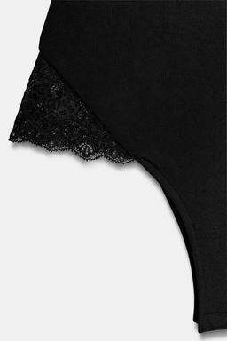 POLYAMIDE LINGERIE BODYSUIT - Zara фото 11