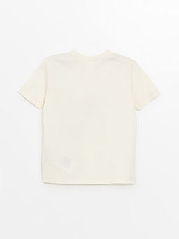 Bisiklet Yaka K?sa Kollu Bask?l? Erkek Bebek Ti??rt - Waikiki фото 3