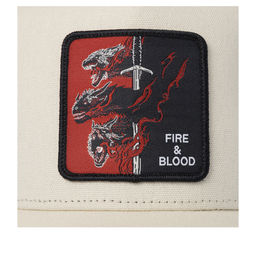 Бейсболка CAPSLAB арт. CL/GOT/1/PCT/TAR Game of Throne Fire and Blood (cream)