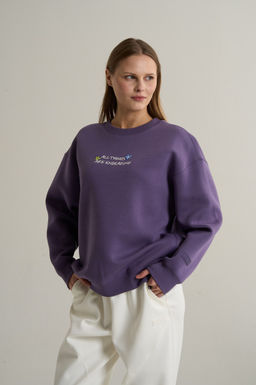 Свитшот Темно-сиреневый ANTA SKATE Sweatshirt