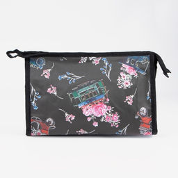 Цена за 3 шт. Косметичка на молнии, чёрная