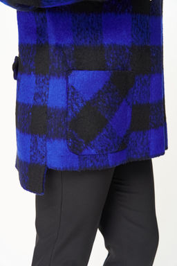 Жакет ДаЛи 3583Л василек с черный