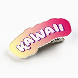 Цена за 4 шт. Заколки для волос на открытке Kawaii, 3.7×1.4×1 см