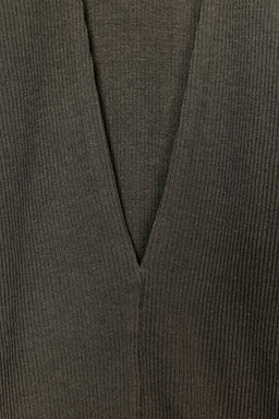 RIB V-NECK TOP - Zara фото 8